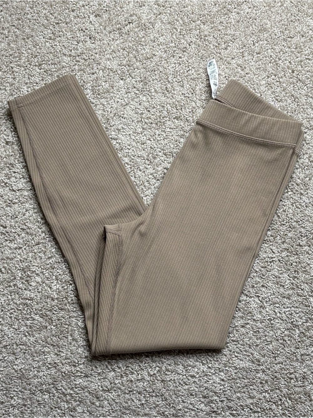 Alo Yoga Ribbed Leggings - Picture 1 of 5